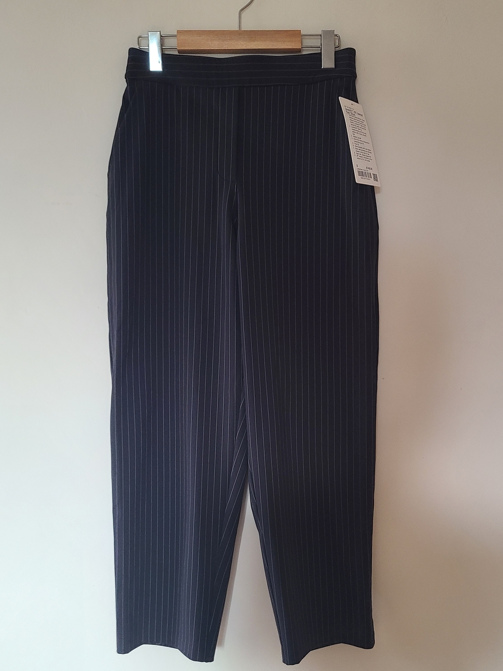 lululemon athletica Navy Pinstripe Straight-Leg Pants